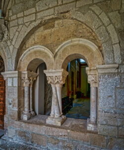 columnas torsadas románico