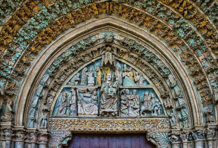 iglesia de santa maría la real de olite