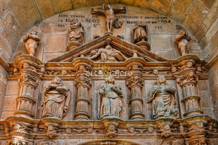 Iglesia de Zael Burgos Escultura Renacimiento Arte iglesia de zael