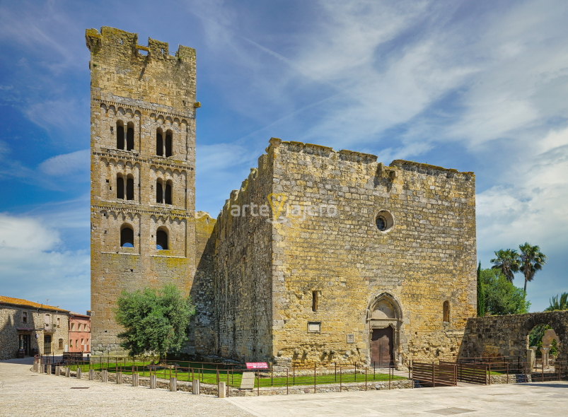 monasterio de sant miquel de fluvià