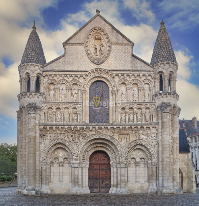 Notre Dame la Grande Poitiers Románico de Francia notre dame la grande de poitiers