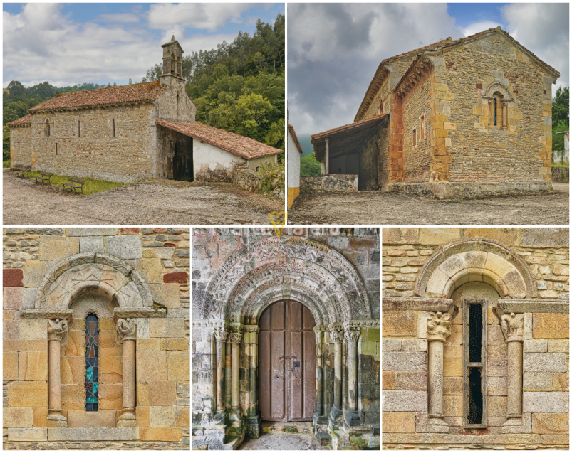 Iglesia de Valdebárcena Asturias Románico iglesia de valdebárcena