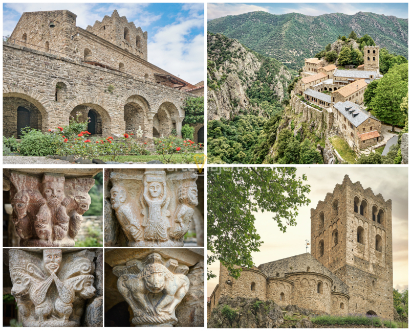 Abadía de San Martín del Canigó Francia abadía de san martín del canigó