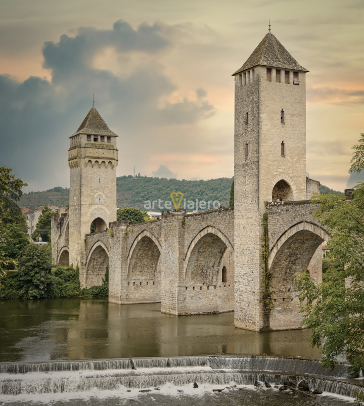 Pont Valentré Cahors Francia pont valentré