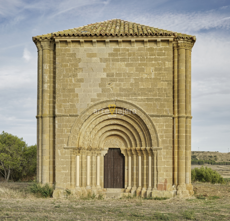 Ermita de Puilampa Sádaba Zaragoza ermita de puilampa
