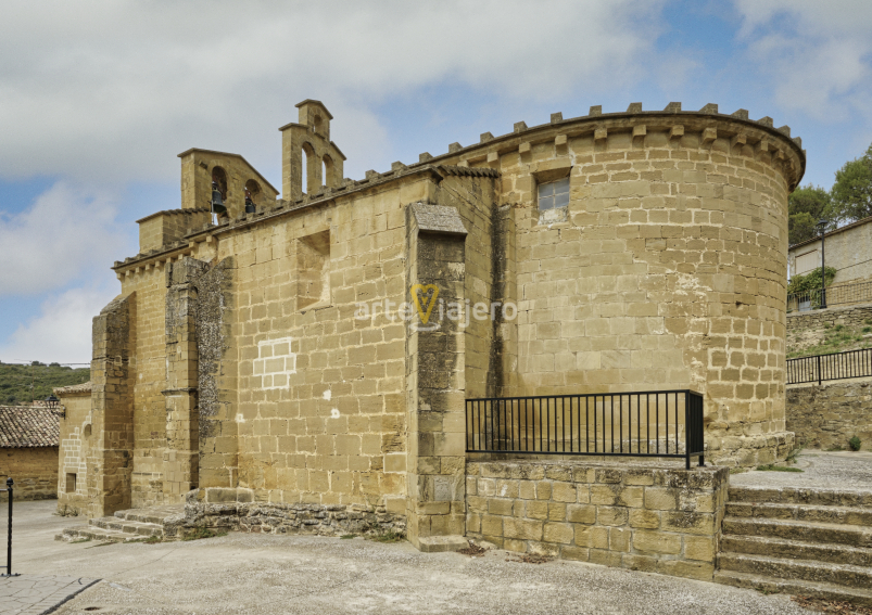 Iglesia de Asín Cinco Villas Zaragoza iglesia de asín