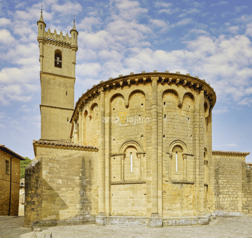 Iglesia de San Martín de Uncastillo Zaragoza Románico iglesia de san martín de uncastillo