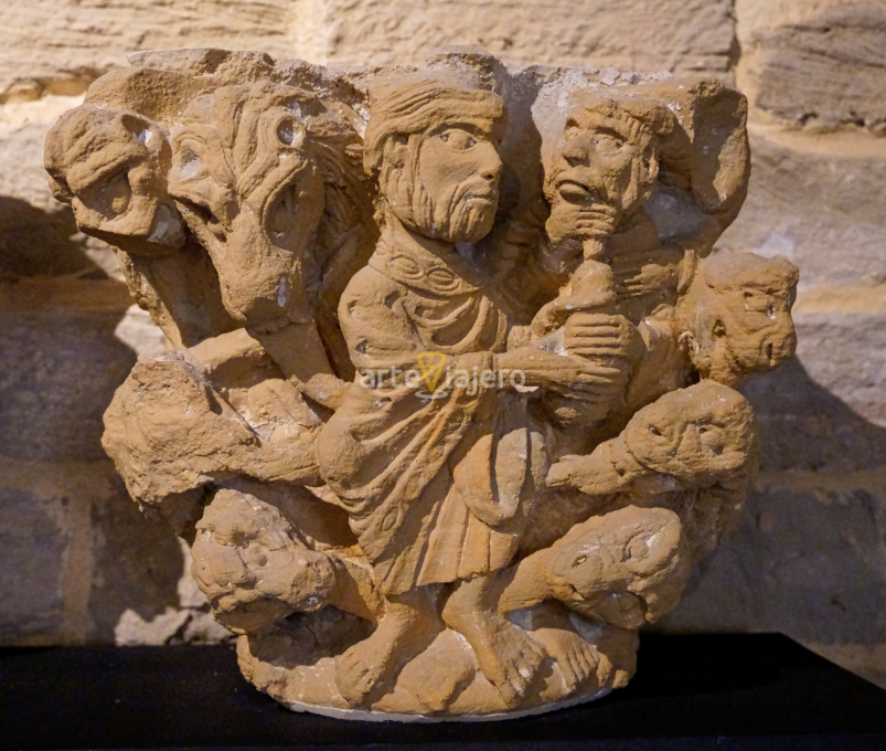 Saint-Papoul Maestro de Cabestany abadía de saint-papoul