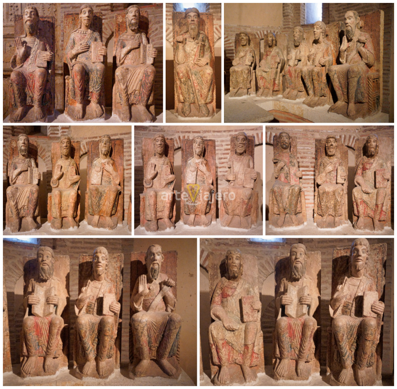 apostolado románico de alba de tomes