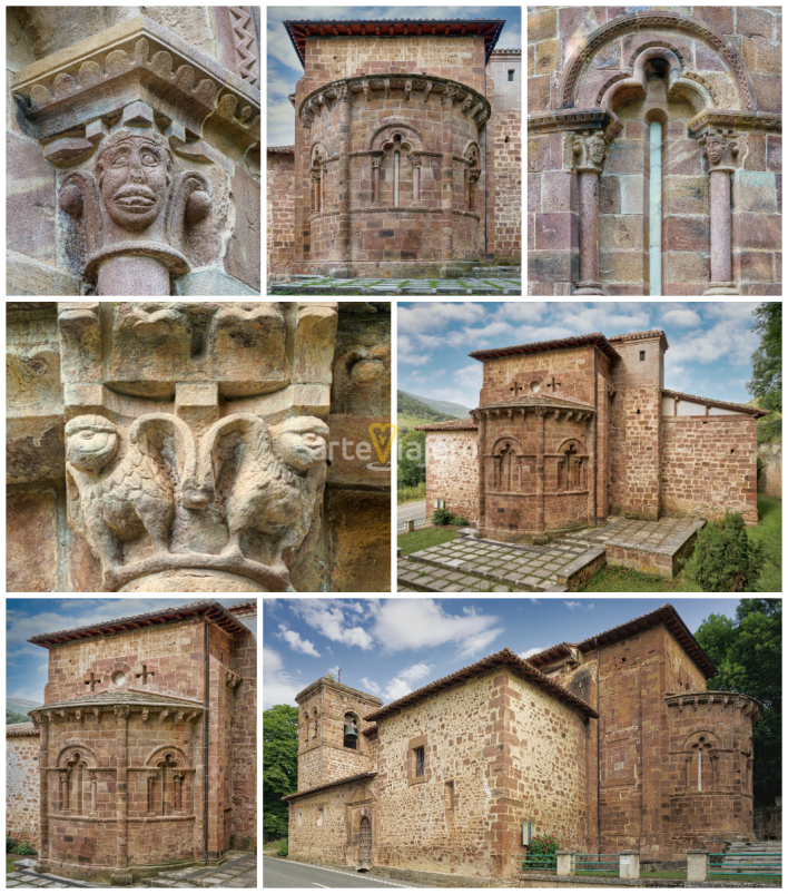 Iglesia de Nuestra Señora de Tres Fuentes de Valgañón La Rioja Arte Románico iglesia de nuestra señora de tres fuentes