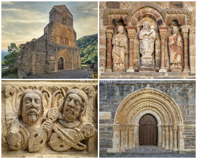 Iglesia de Piasca Arte Románico Liébana Cantabria iglesia de piasca