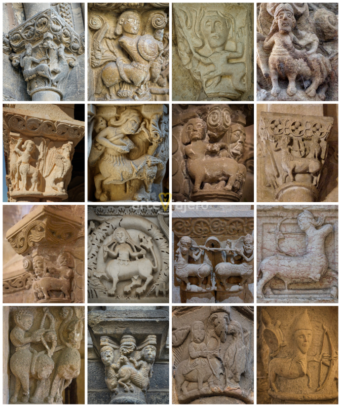 Centauros Bestiario Medieval Románico Arte Iconografía centauro