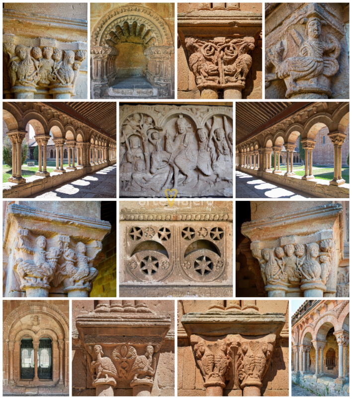 claustro de la concatedral de san pedro