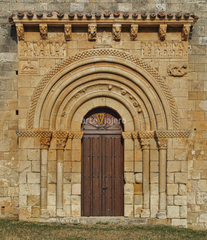 portadas románicas de Burgos
