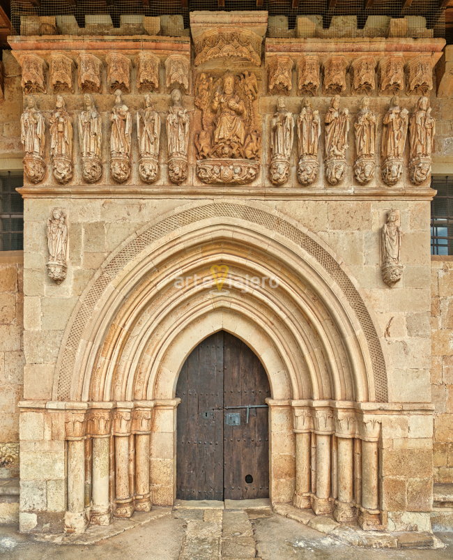 portadas románicas de palencia