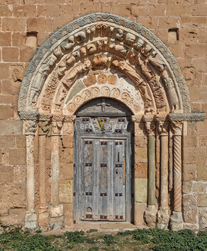 portadas románicas de burgos
