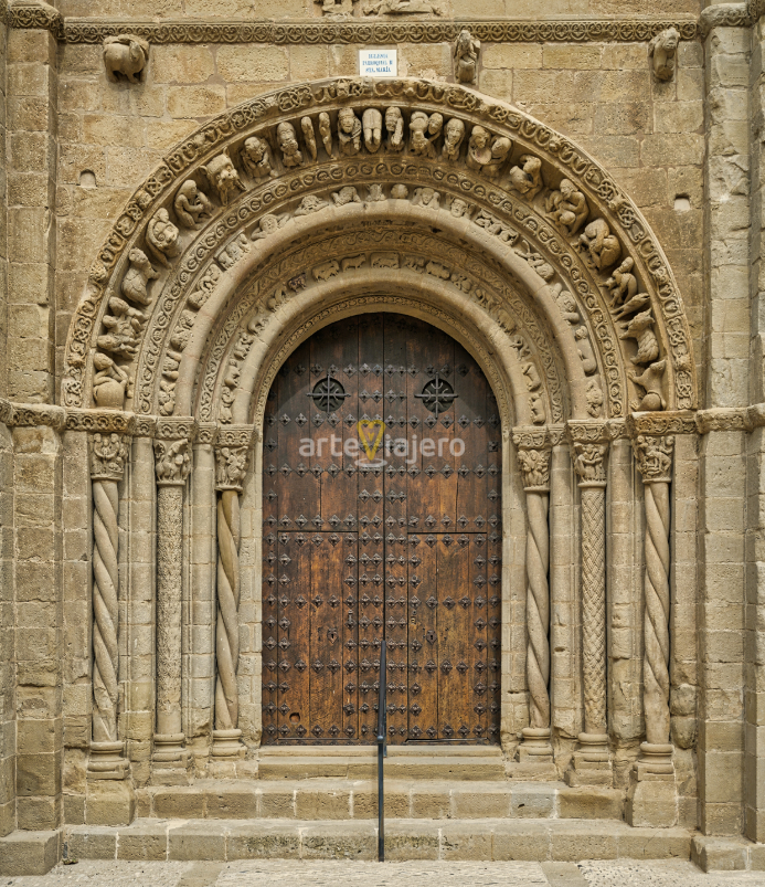 portadas románicas de aragón